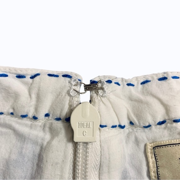 Anthropologie Moulinette Soeurs Embroidered Sequin Pencil Skirt Feminine Floral - Picture 6 of 14